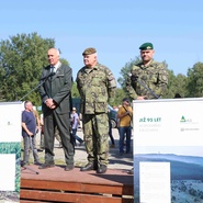 Akci uvedl ředitel VLS Jaroslav Nerad, přednosta újezdního úřadu Ladislav Zakuťanský a generál Miroslav Feix