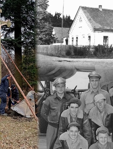 Vojenské lesy na Libavé obnovily historický kříž na křižovatce U zeleného kříže, který připomíná zaniklou osadu i pád amerického bombardéru