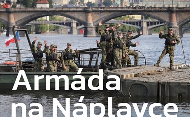 Vojenské lesy a statky po boku armády na pražské Náplavce