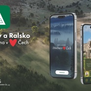 mobilní aplikace Divočina v srdci Čech