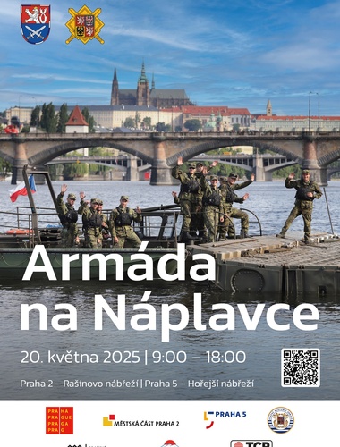 Vojenské lesy a statky po boku armády na pražské Náplavce