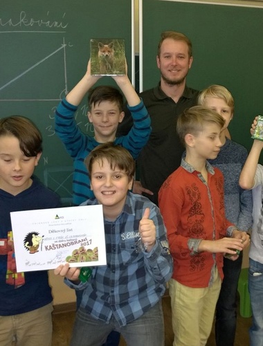 Páťáci z Karlových Varů vyhráli Kaštanobraní VLS
