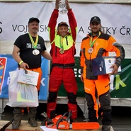 Zleva: 2. Josef Kučera, 1. Jaroslav Kukuc, 3. Jindřich Fazekaš