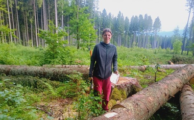 Z Francie na stáž do Čech a k Vojenským lesům a statkům