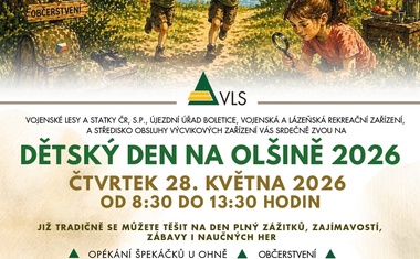 Les, příroda a dobrodružství. Na Olšině se uskuteční tradiční dětský den