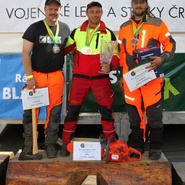 Zleva: 2. Josef Kučera, 1. Jaroslav Kukuc, 3. Jindřich Fazekaš