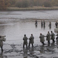 Výlov rybníku Dolanský 2015