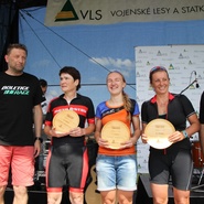 Vítězkyně cyklotzávodu - dlouhá trať
