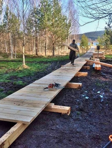 Vojenské lesy dokončily dostavbu stezky Olšina  o měsíc dříve, otevře opět již tento pátek