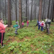 Lesní pedagogika mezi kapkami deště