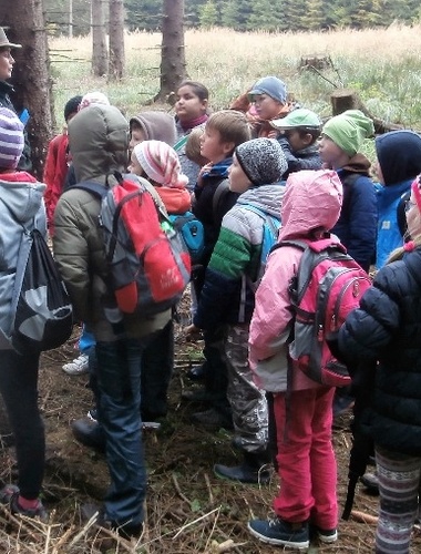 Školáci na Libavé sledovali „cestu dřeva“