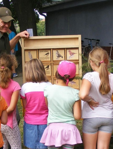Lesní pedagogika na obecních oslavách