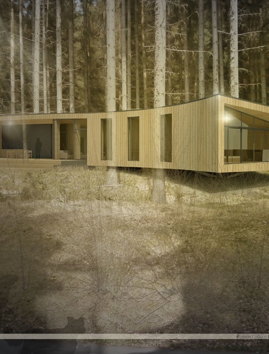Studentskou architektonickou soutež vyhrál rodinný dům v Lipně