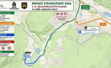 Jak se dostat na Brdské stromsázení 2026