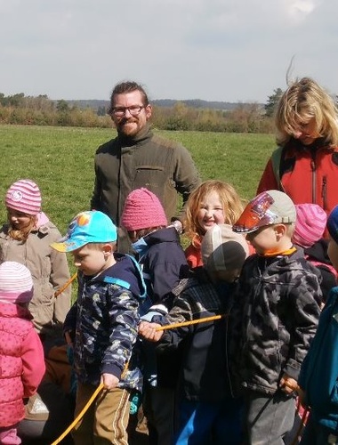 Předškoláci spatřili daňky i liščí doupata