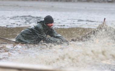 Výlov Dolanského rybníku rybáře mile překvapil