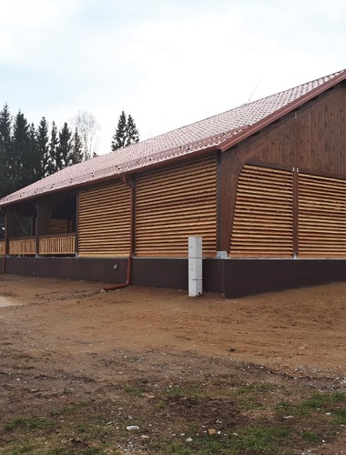 VLS zprovoznily multifunkční altán pro návštěvníky Olšiny
