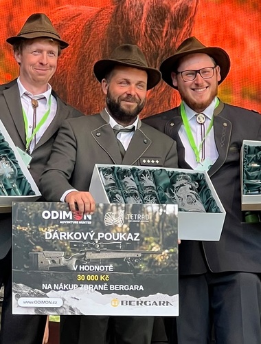 Tomáš Třeský z VLS obhájil titul mistra České republiky ve vábení jelenů