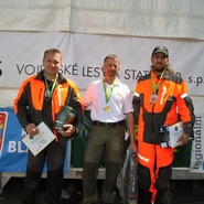 Zleva: 2. Petr Kodad, 1. Jaroslav Perverka, 3. Jindřich Fazekaš